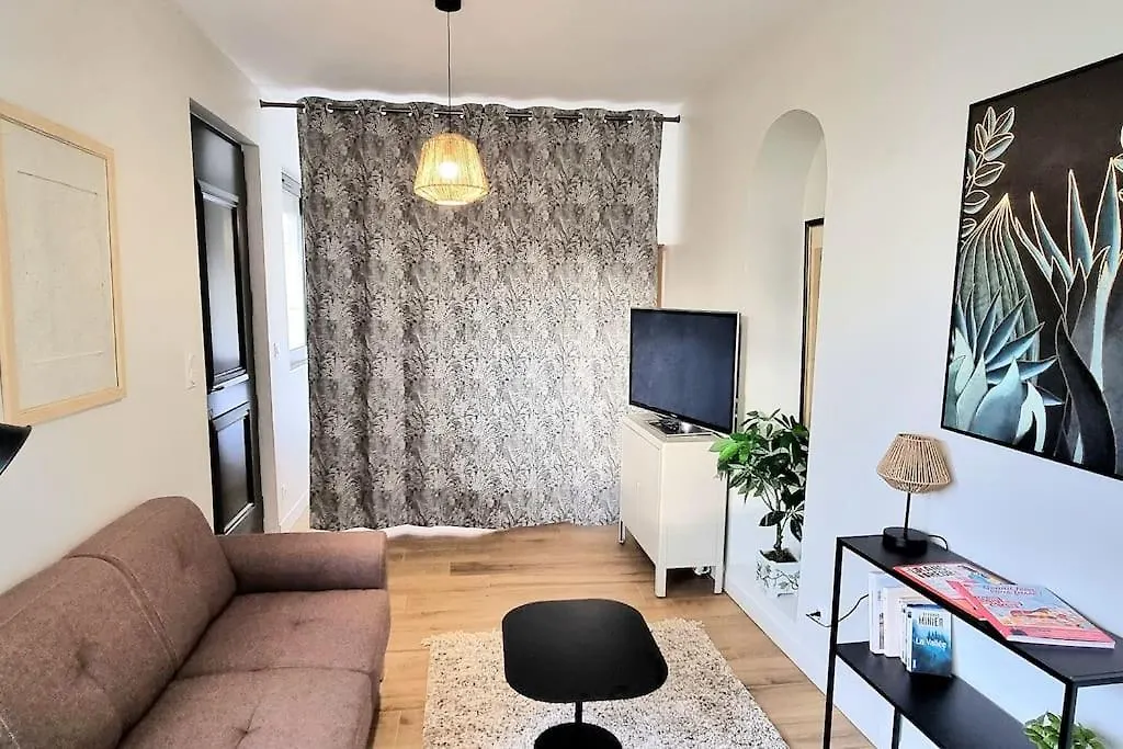 Appartement Studio Chic & Garden - Parking - Wifi - Tv Toulouse